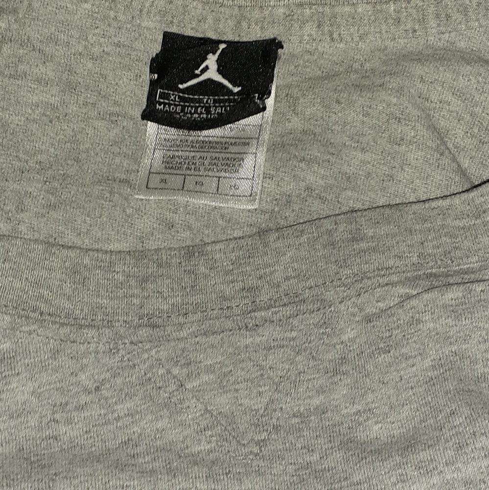 2001 Nike Air Jordan I 1 Wings Co.Jp Tokyo Japan Silver Shirt Vintage Tee View 5